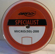 backing Specialist micro 50 lb 200 yds  orange Airflo